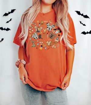 Vintage Disney Spooky Halloween Vibes Shirt