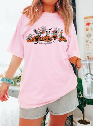 Mickey and Friends Halloween Pumpkins Shirt