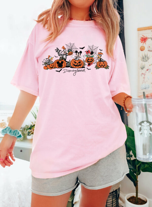 Mickey And Friends Halloween Pumpkins Shirt