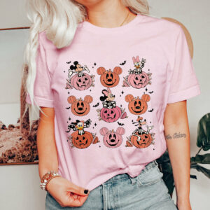 Vintage Mickey and Friends Pumskin Halloween Shirt