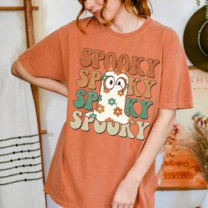 Bluey Spooky Bingo Happy Halloween Shirt