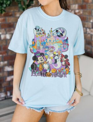 Vintage Disney Mickey and Friends Halloween Shirt