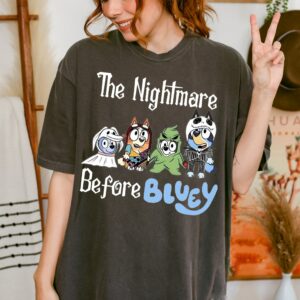 The Nightmare Before Bluey Shirt