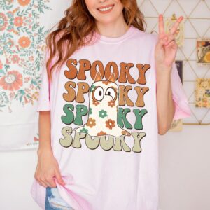 Bluey Spooky Bingo Happy Halloween Shirt