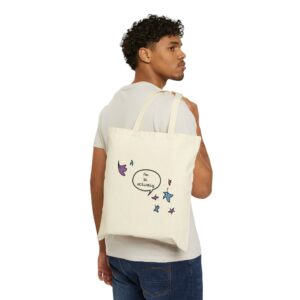 Im Bi Actually Heartstopper Canvas Tote Bag