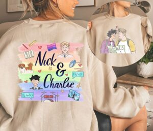 Heartstopper Nick And Charlie In Paris Shirt
