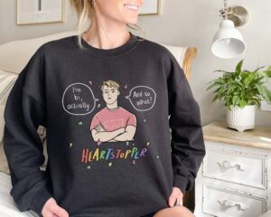 I'm Bi Actually Heartstopper Sweatshirt