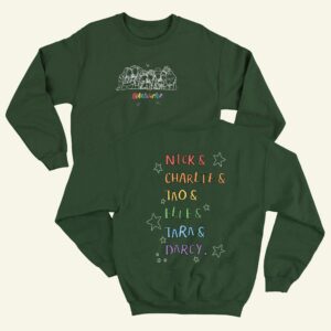 Heartstopper Gang Rainbow Sweatshirt