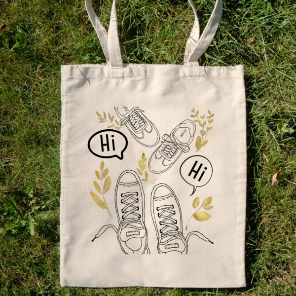 Heartstopper Aesthetic Canvas Tote Bag