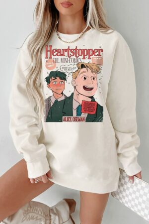 Heartstopper Mini Comic Retro Shirt, Vintage Heartstopper Aesthetic Shirt