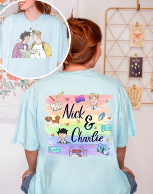 Heartstopper Nick And Charlie In Paris Shirt