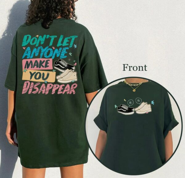 Heartstopper Leaves Shirt Don’t Let Anyone Make You Disappear