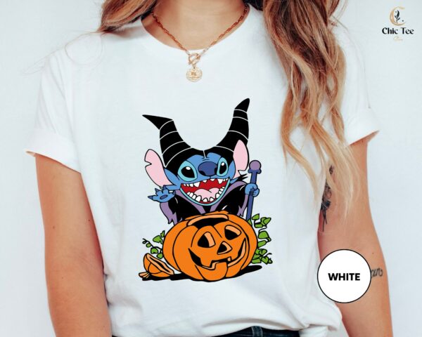Stitch Halloween Pumskin Shirt
