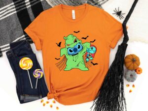 Disney Stitch Horror Halloween Shirt Disney Halloween