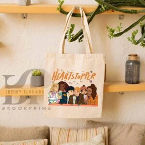 Heartstopper Book Characters Canvas Tote Bag Ver 1