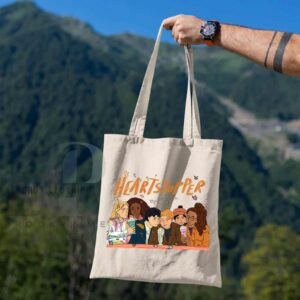 Heartstopper Book Characters Canvas Tote Bag Ver 1