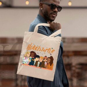 Heartstopper Movie Characters Canvas Tote Bag Ver 1