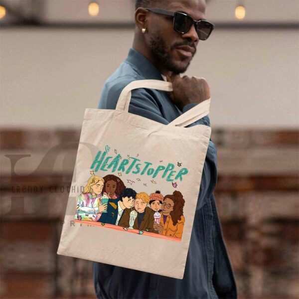 Heartstopper Book Characters Canvas Tote Bag Ver 2