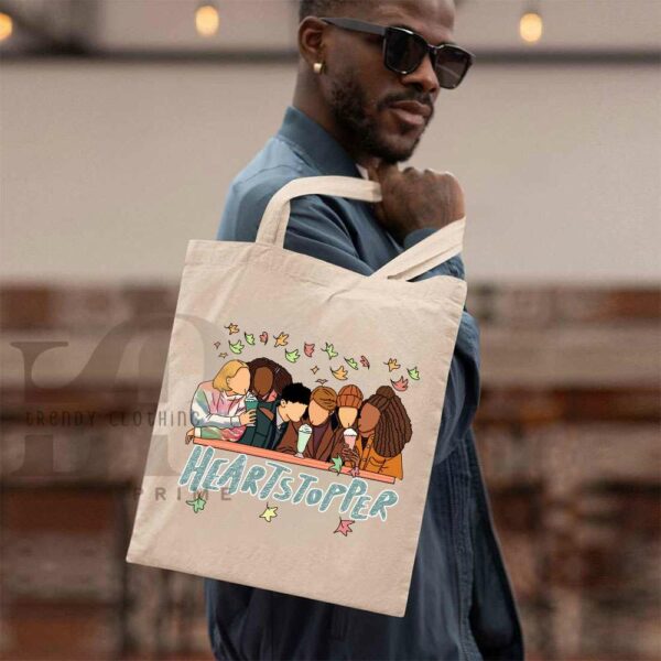 Heartstopper Movie Characters Canvas Tote Bag Ver 1