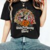 Vintage Disney Princess Castle Walt World Halloween Shirt