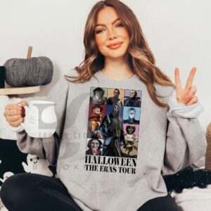 Horror Movie Characters Halloween The Eras Tour Sweatshirt