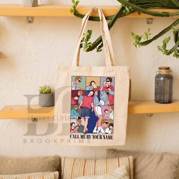 Call Me By Your Name Art Canvas Tote Bag