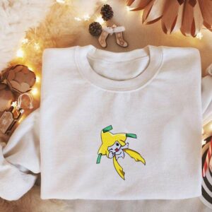 Pokémon Jirachi Cute Embroidery Sweatshirt