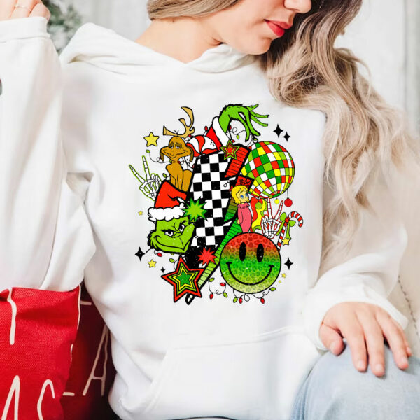 Retro Christmas Whovillee University Sweatshirt Hoodie Shirt