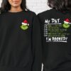 Grinch Nike Snowman Christmas Sweatshirt