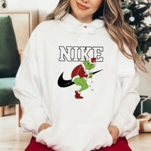 Santa Grinch Nike Sweatshirt