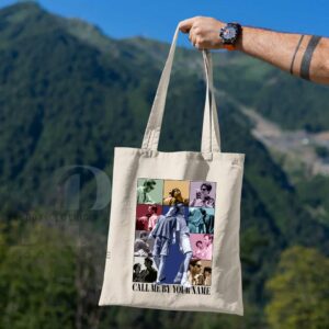 Call Me By Your Name Canvas Tote Bag