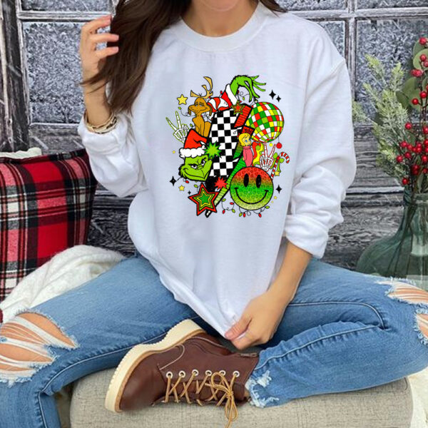 Retro Christmas Whovillee University Sweatshirt Hoodie Shirt