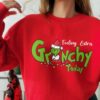 Grinch Coffee Cute Christmas Sweatshirt