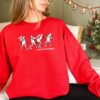 Grinch Rock Paper Scissors Throat Punch I Win Christmas Sweatshirt