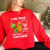 Nice Crazy Grinch Lady Sweatshirt