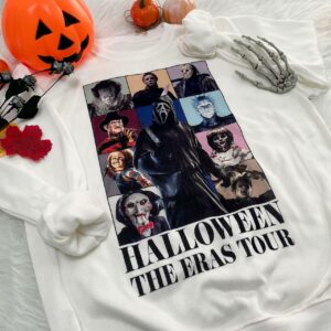Horror Characters The Eras Tour Halloween Sweatshirt