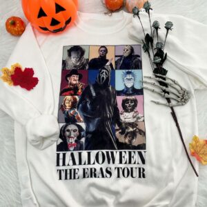 Horror Characters The Eras Tour Halloween Sweatshirt