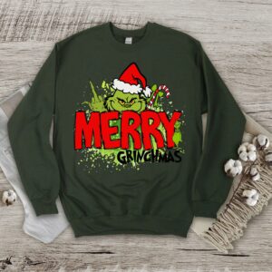 Merry Grinchmas Holiday Sweatshirt