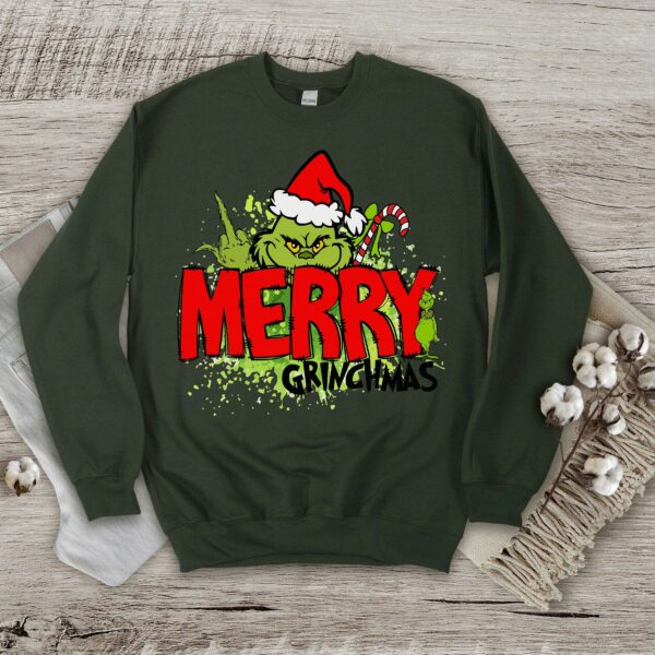 Merry Grinchmas Holiday Sweatshirt