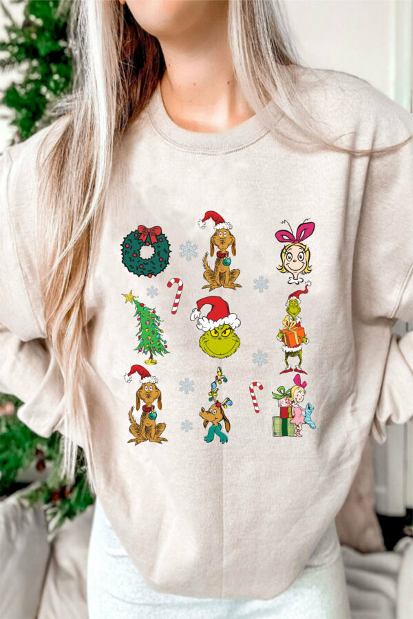 Grinchmas Character Retro Merry Xmas Shirt