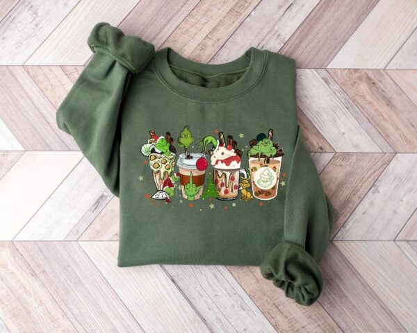 Grinchmas Coffee Xmas Sweatshirt