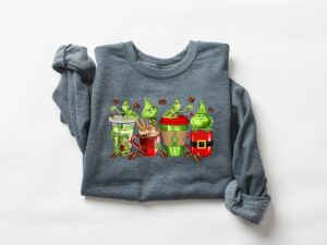 Grinch Coffee Christmas Shirt