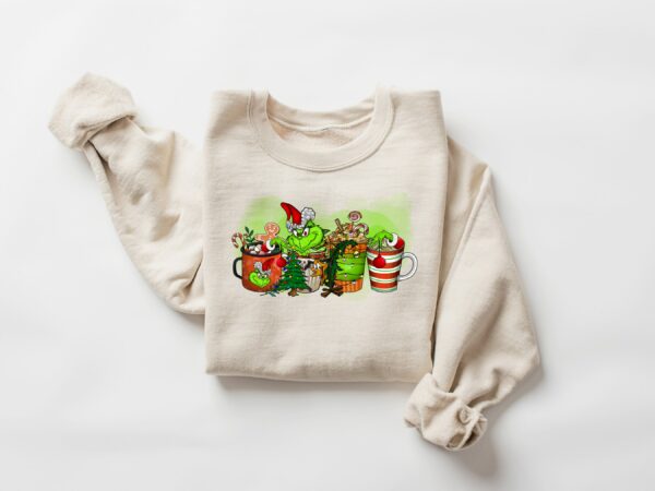 Grinch Family Christmas Vacation Coffee Sweatshirt