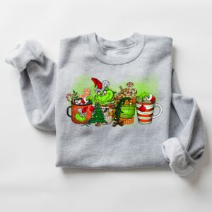 Grinch Family Christmas Vacation Coffee Sweatshirt