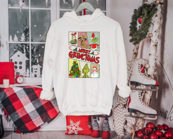 Merry Grinchmas Santa Sweatshirt