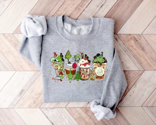 Grinchmas Coffee Xmas Sweatshirt