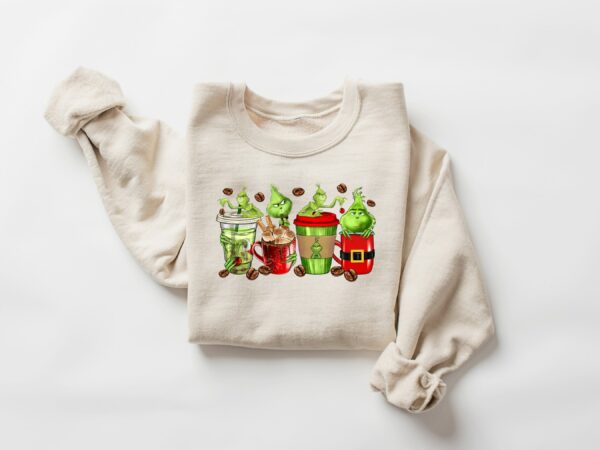 Grinch Coffee Christmas Shirt