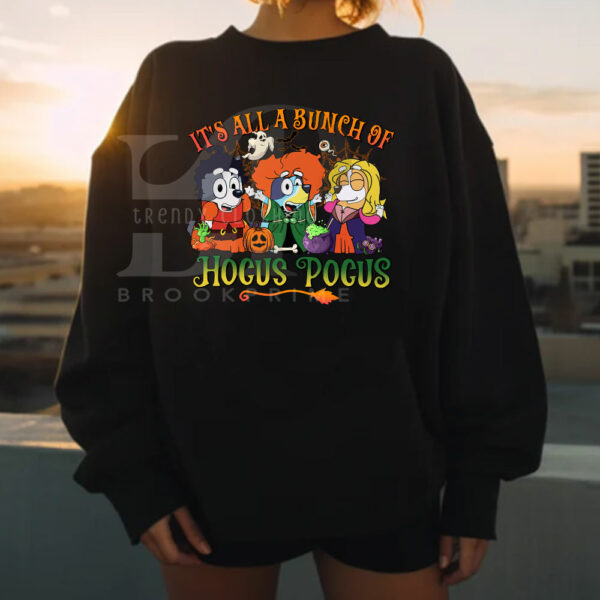 Disney Halloween Bluey Cosplay Sanderson Sisters Sweatshirt