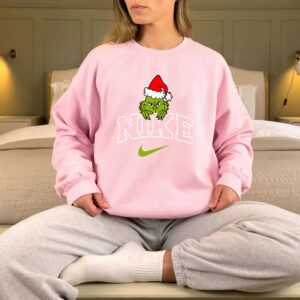 Santa Grinch Christmas Snow Sweatshirt Ver 1