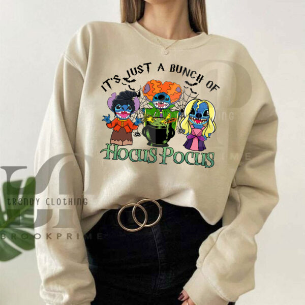 Halloween Stitch Cosplay Sanderson Hocus Pocus Sweatshirt